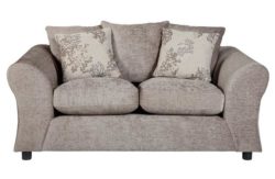 HOME New Clara Regular Fabric Sofa - Mink